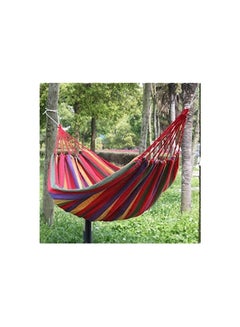 Generic Portable Camping Hammock Multicolour 280 x 80(Approx)centimeter  - Image 4