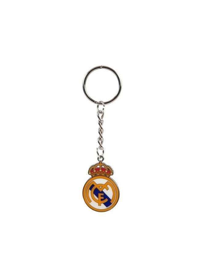 Real Madrid C.F. Crest Keyring Gold - Image 1