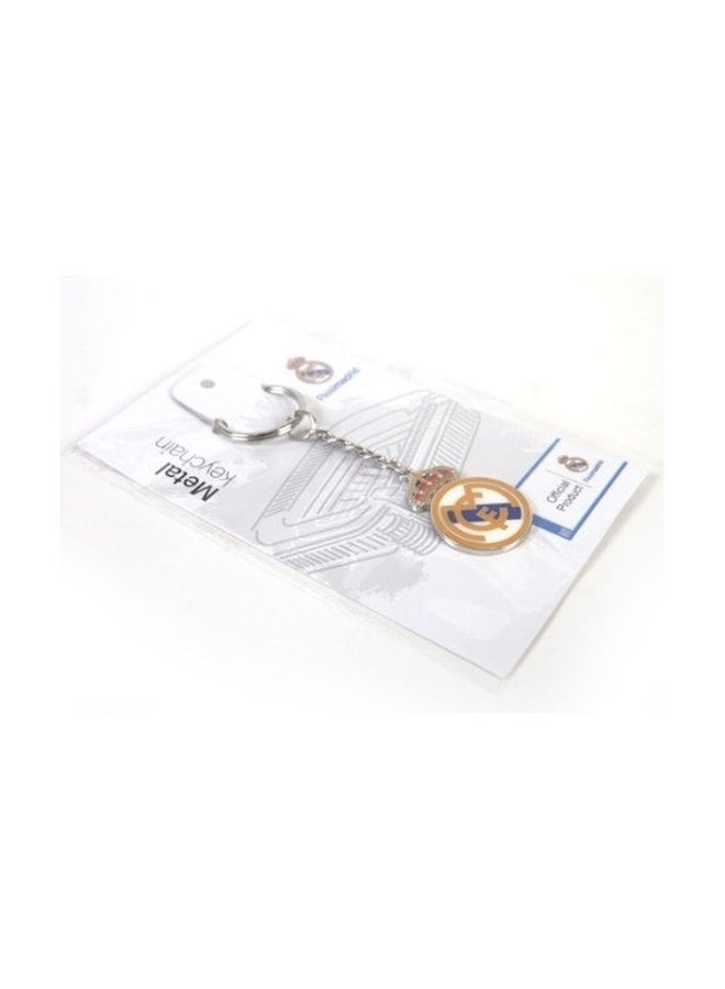 Real Madrid C.F. Crest Keyring Gold - Image 5