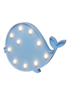 Whale Shape Led Night Light Table Lamp Blue