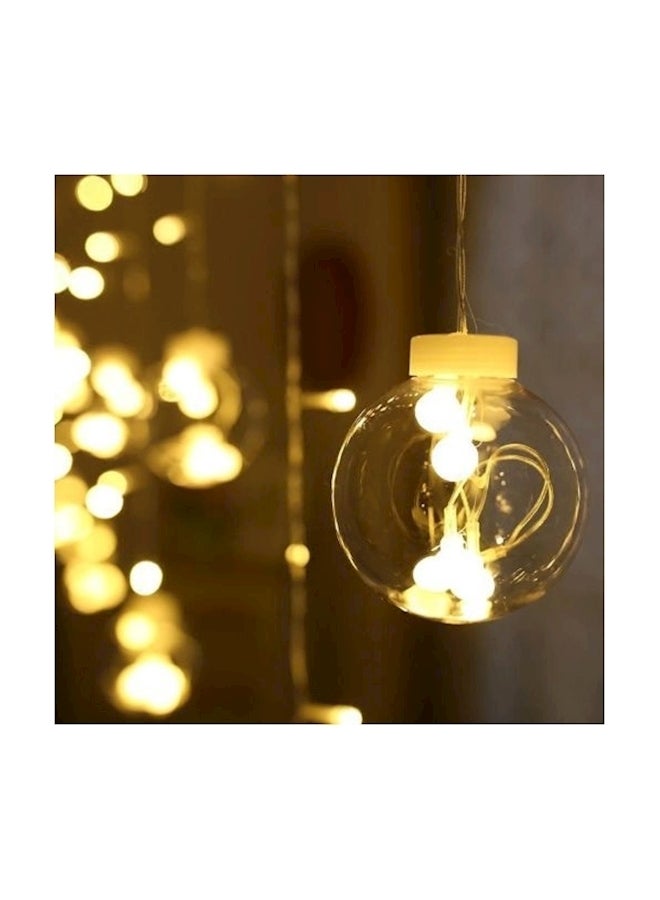 مصابيح زينة للتعليق في الخلفية أحمر - Image 2