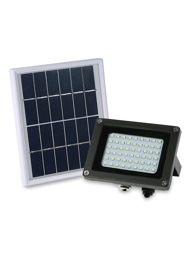 54 Piece Waterproof Outdoor Security LED Solar Lights Black  - Image 1
