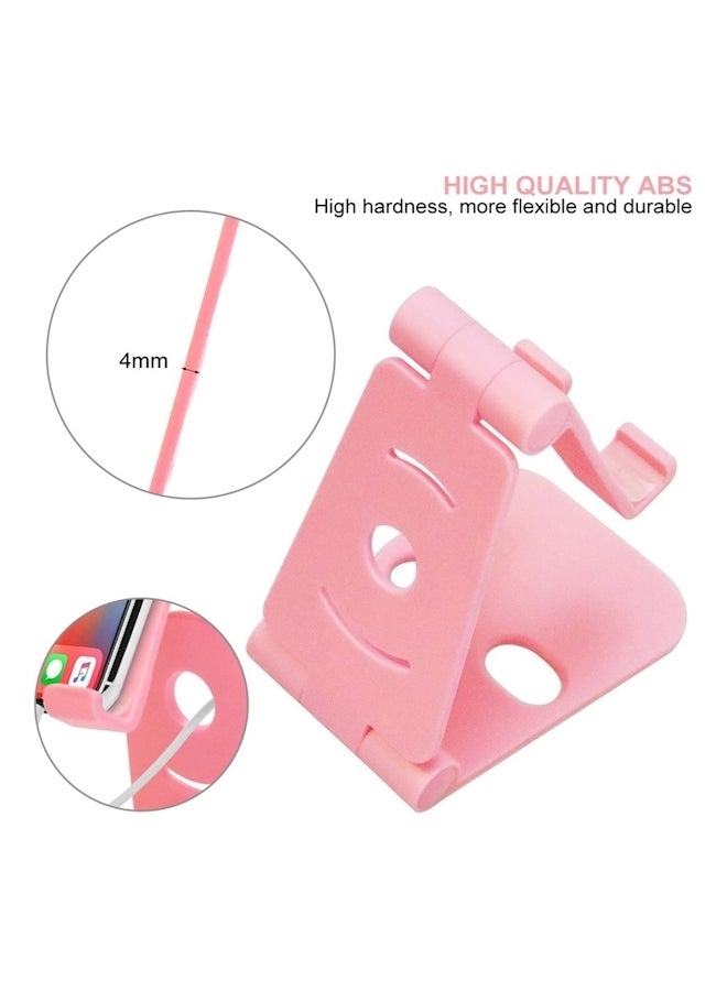 حامل شامل للهاتف المحمول قابل للتعديل وردي - Image 3