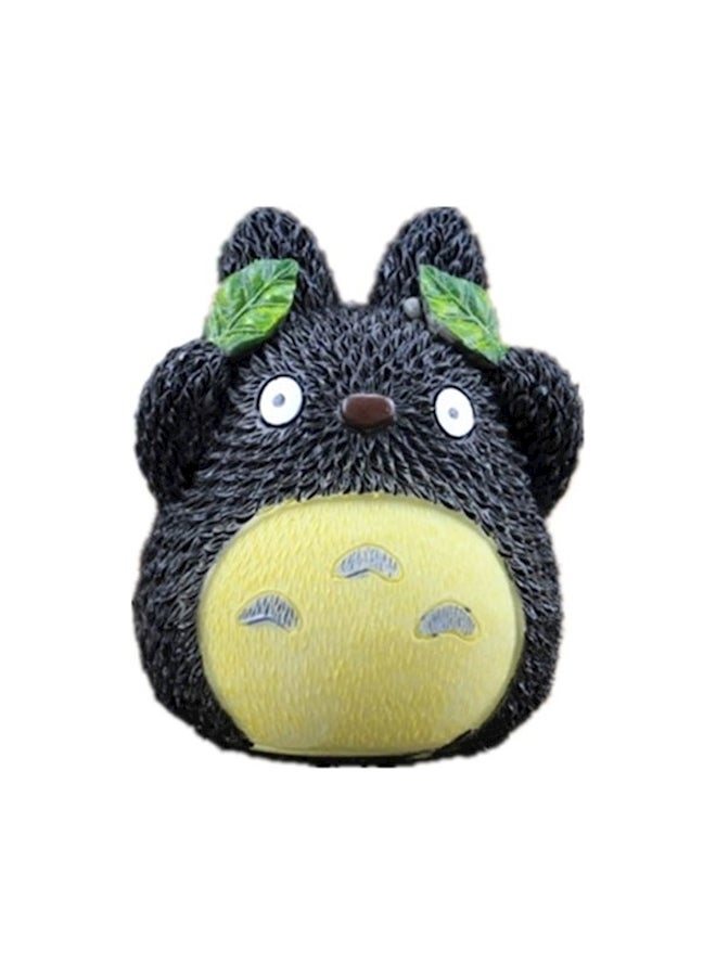 مجموعة مجسمات شخصية مونونوكي من فيلم الرسوم المتحركة "My Neighbor Totoro" مكونة من 3 قطع أسود/أخضر  - Image 2