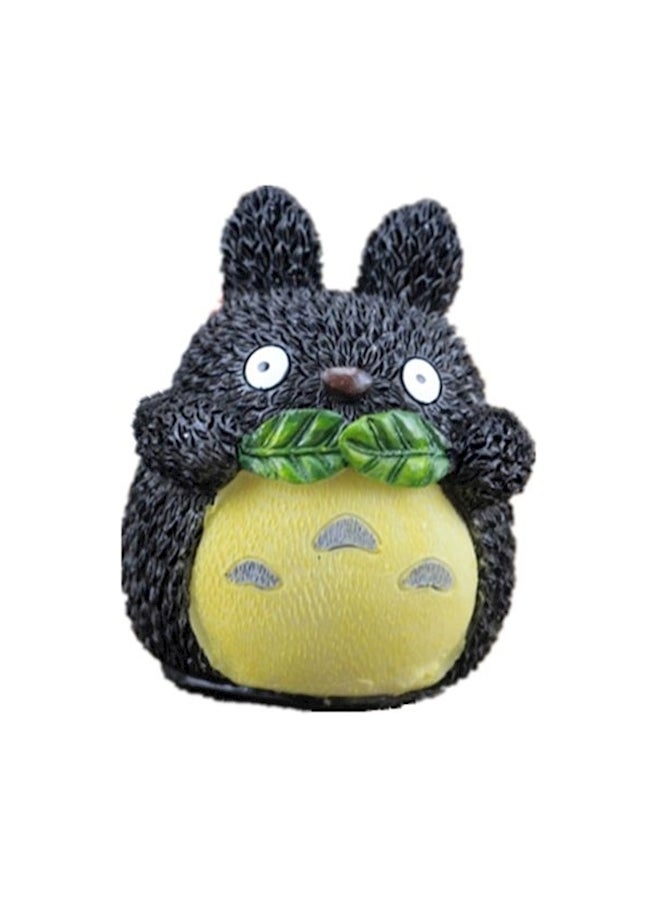 مجموعة مجسمات شخصية مونونوكي من فيلم الرسوم المتحركة "My Neighbor Totoro" مكونة من 3 قطع أسود/أخضر  - Image 3