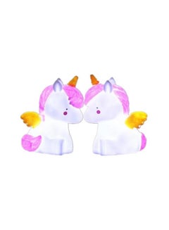 Unicorn Baby Light Cartoon Decorative Table Lamp Pink 15cm