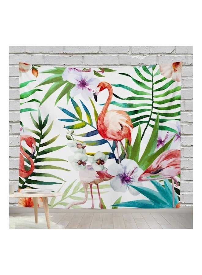 Generic - Flamingo 3D Digital Printing Tapestry Multicolour 150x130cm - Image 1