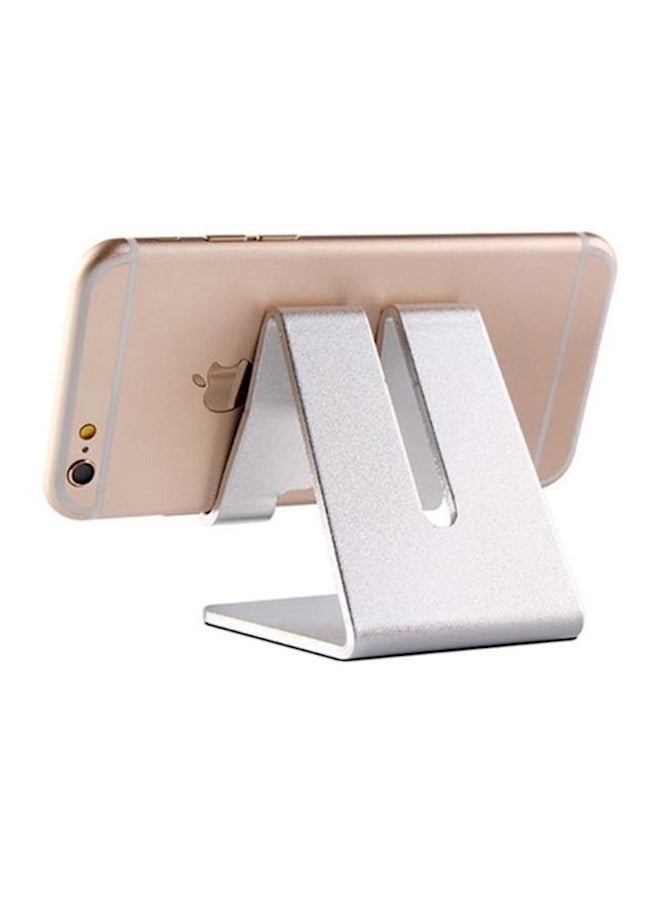 Universal Stand For Smartphone And Tablets Silver - Image 2