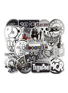 50-Piece Car Stickers Multicolour 5-10,Each sticker is different in size.cm