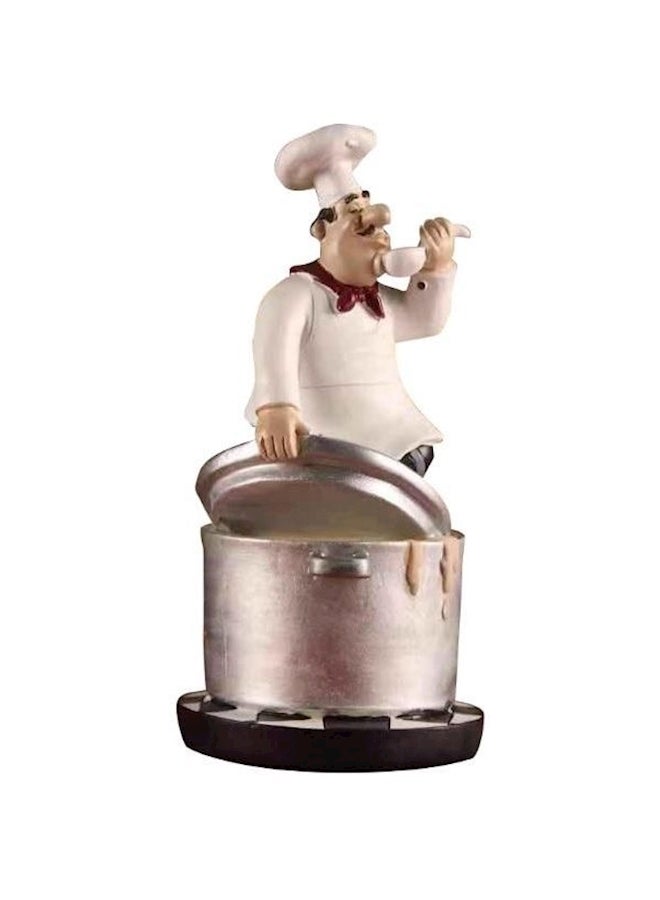 مجسم زينة للمطبخ على شكل شيف متعدد الألوان