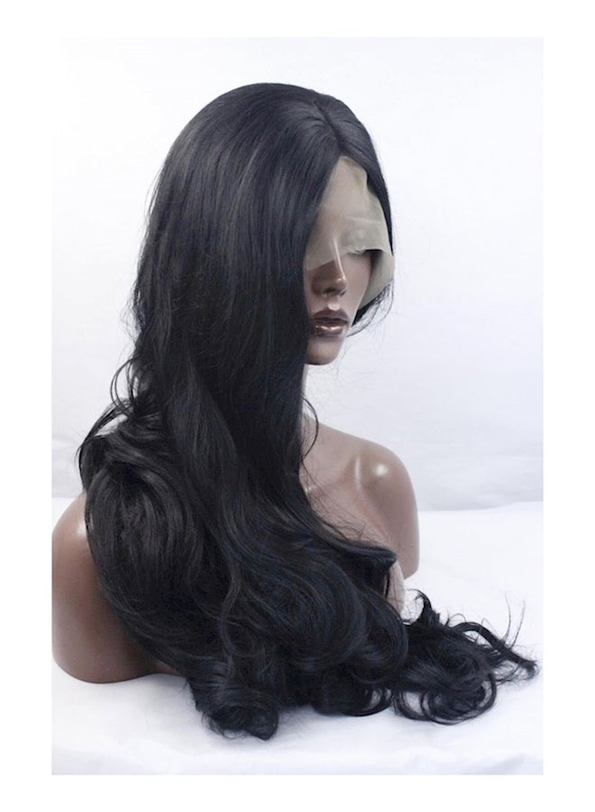 Generic Long Natural Wavy Hair Wig Black  - Image 2