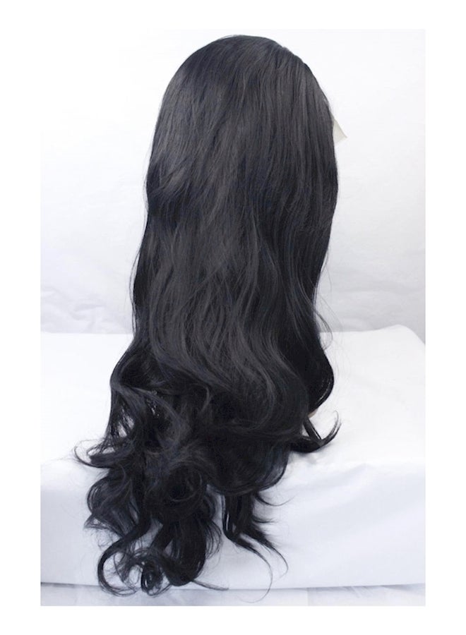 Generic Long Natural Wavy Hair Wig Black  - Image 3