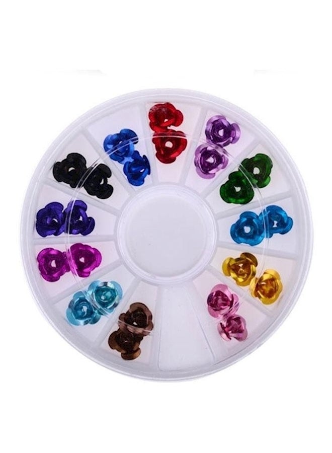 Metal Petals For Nail Art Multicolour - Image 1