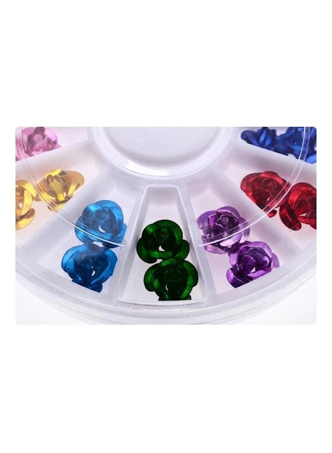 Metal Petals For Nail Art Multicolour - Image 2