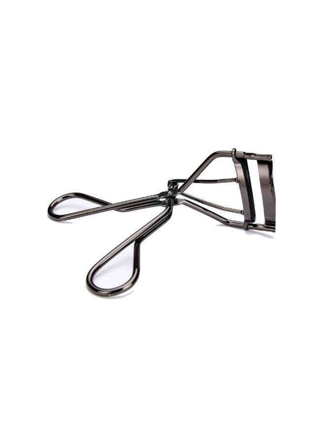 Eyelash Curler Clip Handle Cosmetic Tool Silver - Image 3