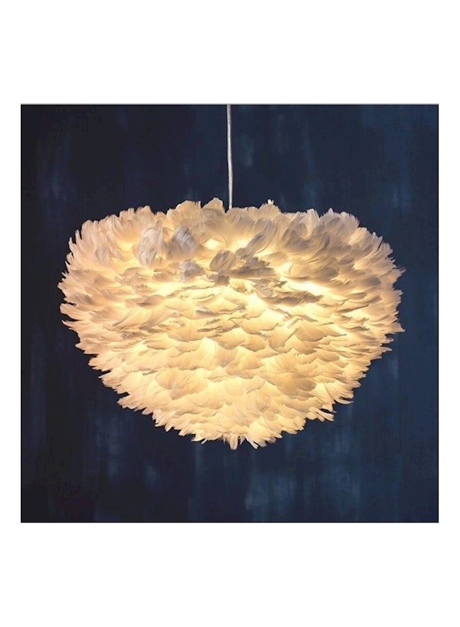 Generic - Feather Ceiling Pendant White - Image 1