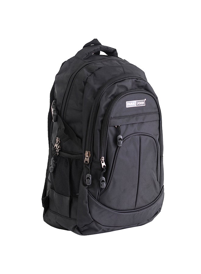 بارا جون حقيبة ظهر من النايلون مزودة بسحاب أسود - Image 3
