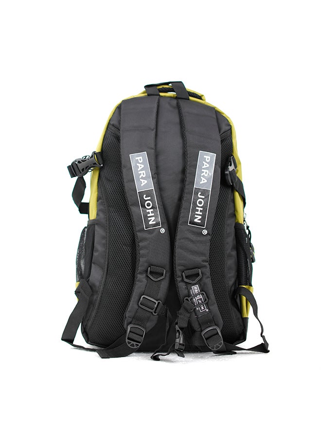Nylon Zipper Back Pack Green