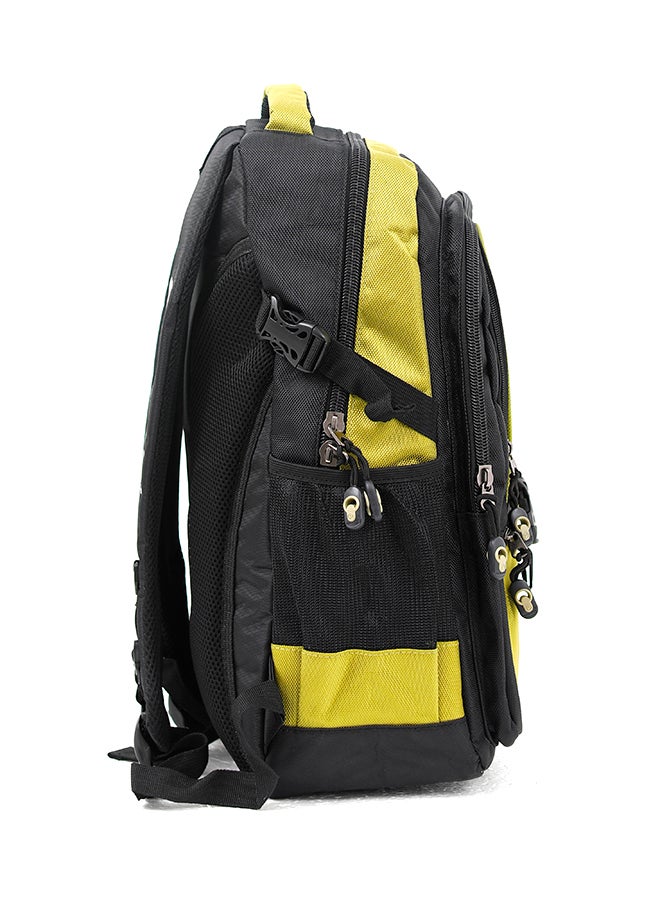 PARAJOHN Nylon Zipper Back Pack Green - Image 4