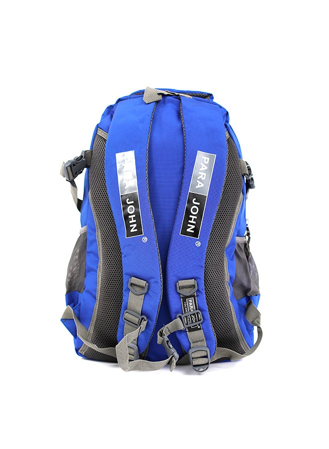 PARAJOHN Nylon Zipper Back Pack Blue - Image 2