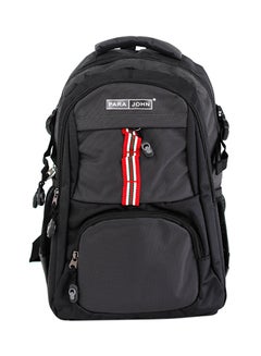 PARAJOHN Nylon Zipper Back Pack Grey  - Image 1
