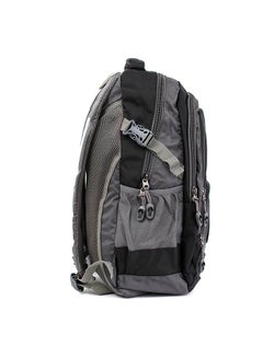 PARAJOHN Nylon Zipper Back Pack Black  - Image 4