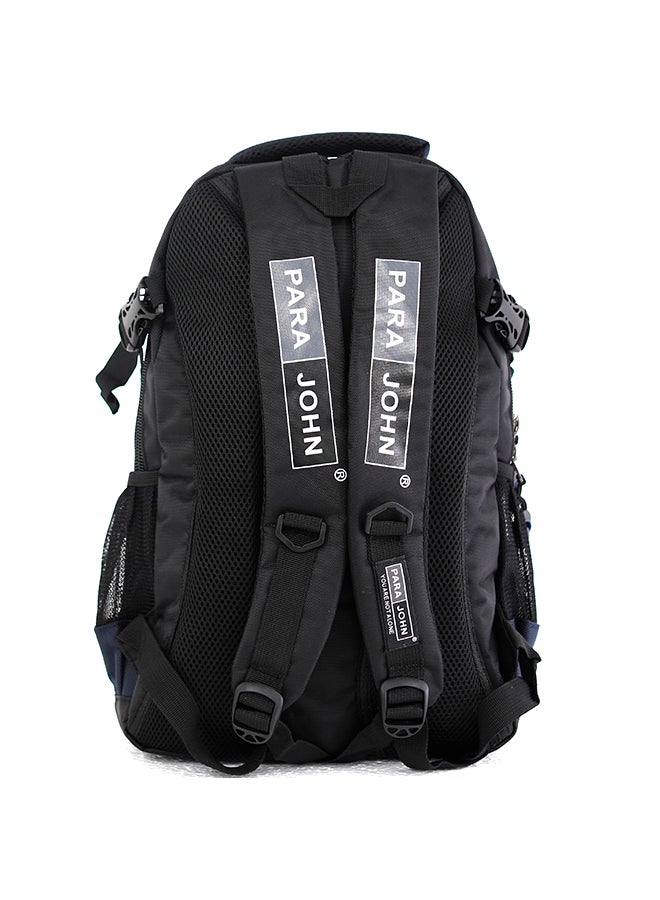 PARAJOHN Nylon Zipper Back Pack Navy - Image 2