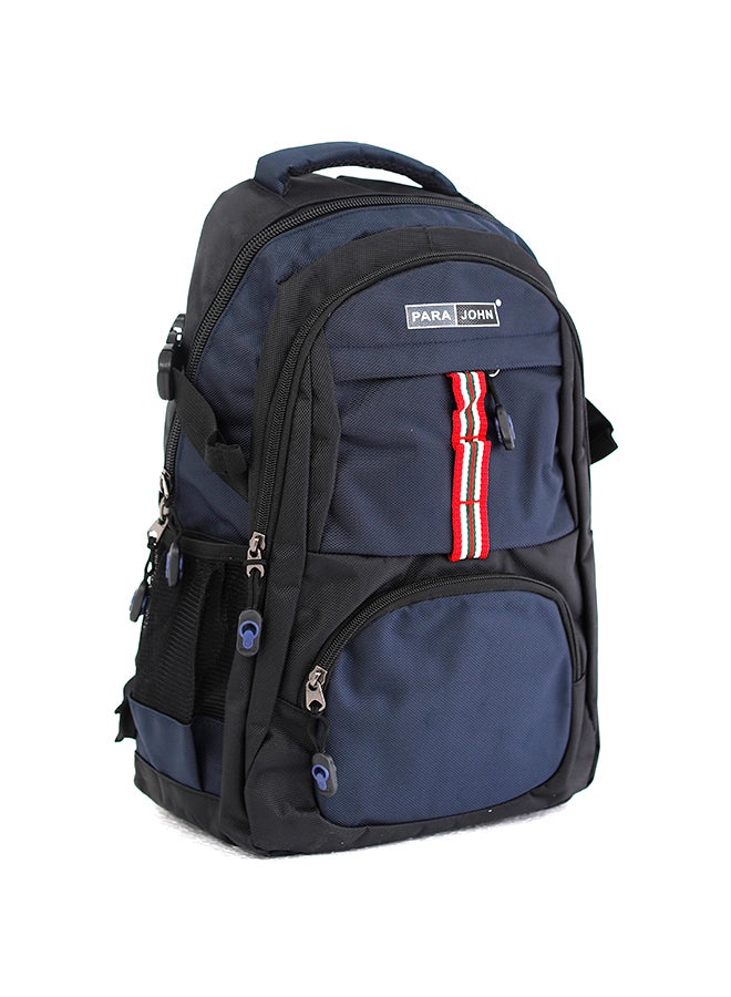 PARAJOHN Nylon Zipper Back Pack Navy - Image 3