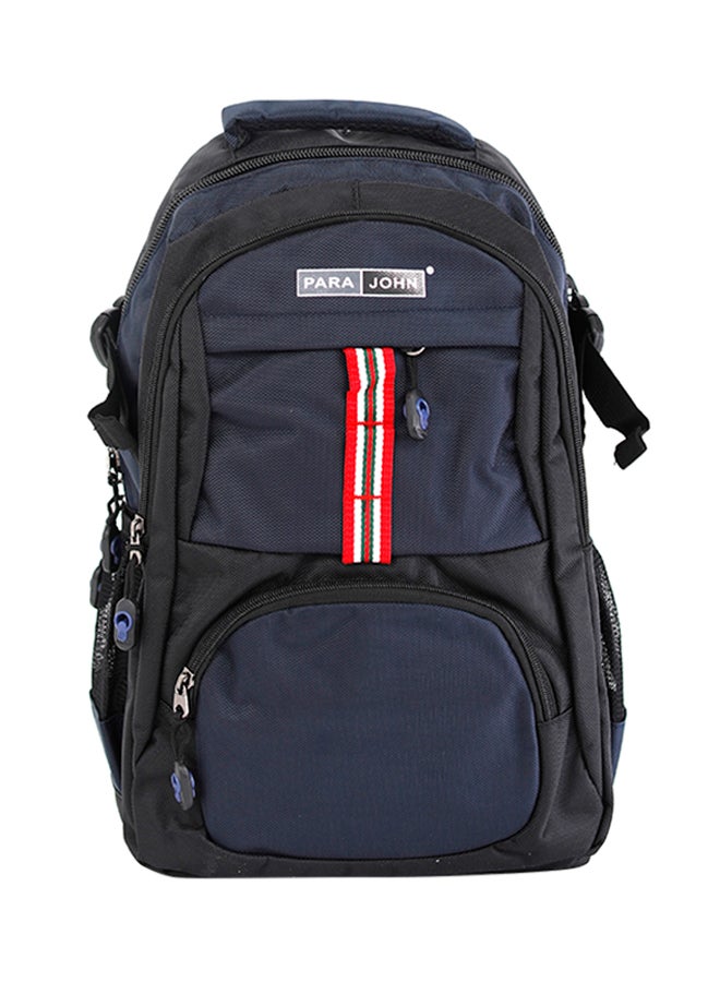 PARAJOHN Nylon Zipper Back Pack Navy - Image 1
