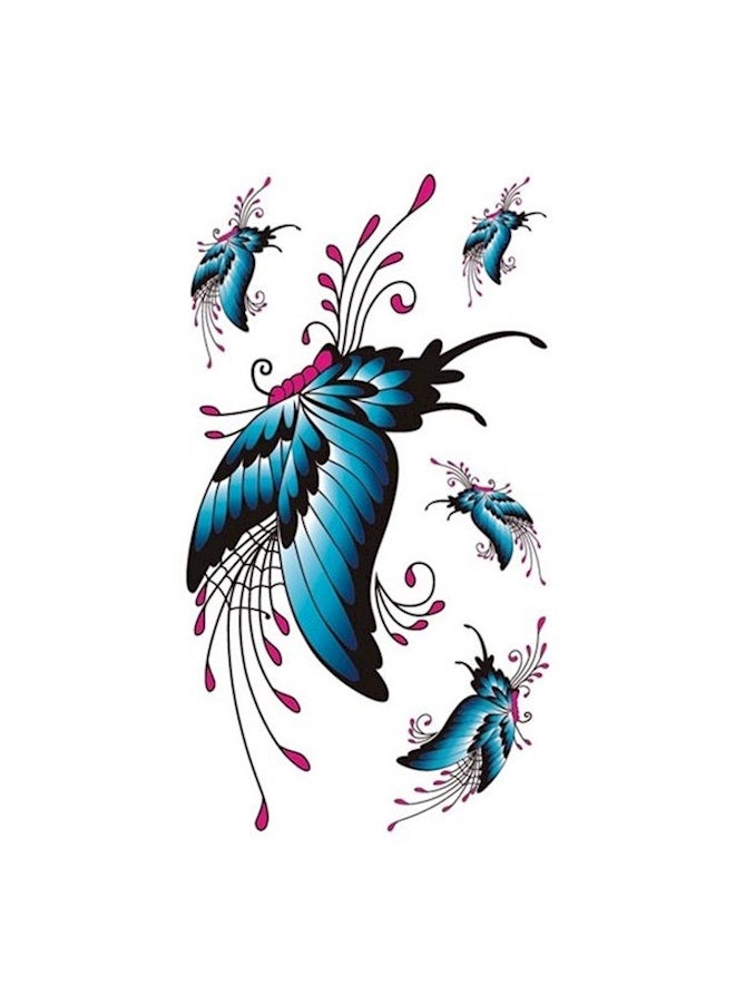 تاتو مؤقت بتصاميم مختلفة متعدد الألوان