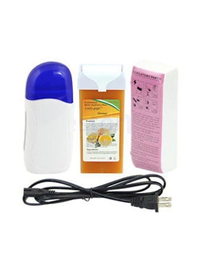 واكس ديفايس جهاز إزالة الشعر أبيض/أزرق - Image 1