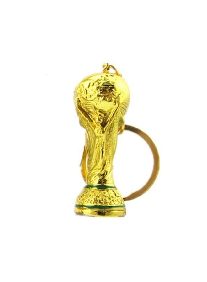 سلسلة مفاتيح بتصميم كأس العالم يمثل انتصار روسيا 2018 ذهبي - Image 5