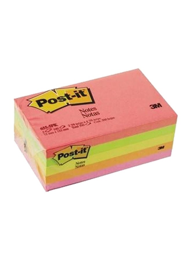 100-Piece Sticky Note Pink/Yellow/Blue