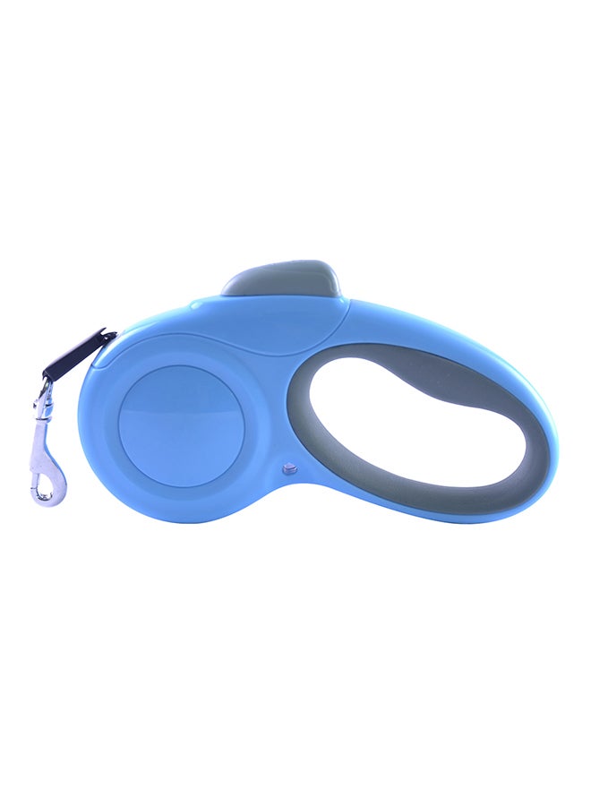 Retractable Dog Leash With Handle Blue 5meter