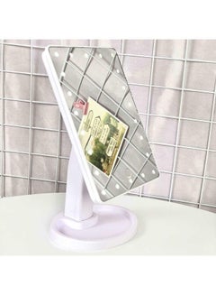 FRIEET Tabletop Vanity Light Up Touch Screen Makeup Mirror Silver  - Image 2