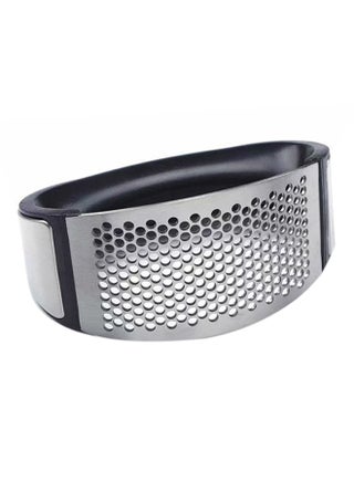 Garlic Press Rocker Ginger Crusher Squeezer With Comfortable Handle Black 11 X 5 X 7cm - v1560873474/N26749943A_1