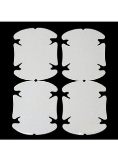 Bluelans 4-Piece Car Door Handle Scratch Protector Film Sheet  - Image 4