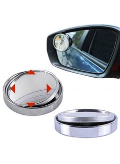 Bluelans Car Auto Blind Spot Round Stick On Side View Rearview Mirror  - Image 3