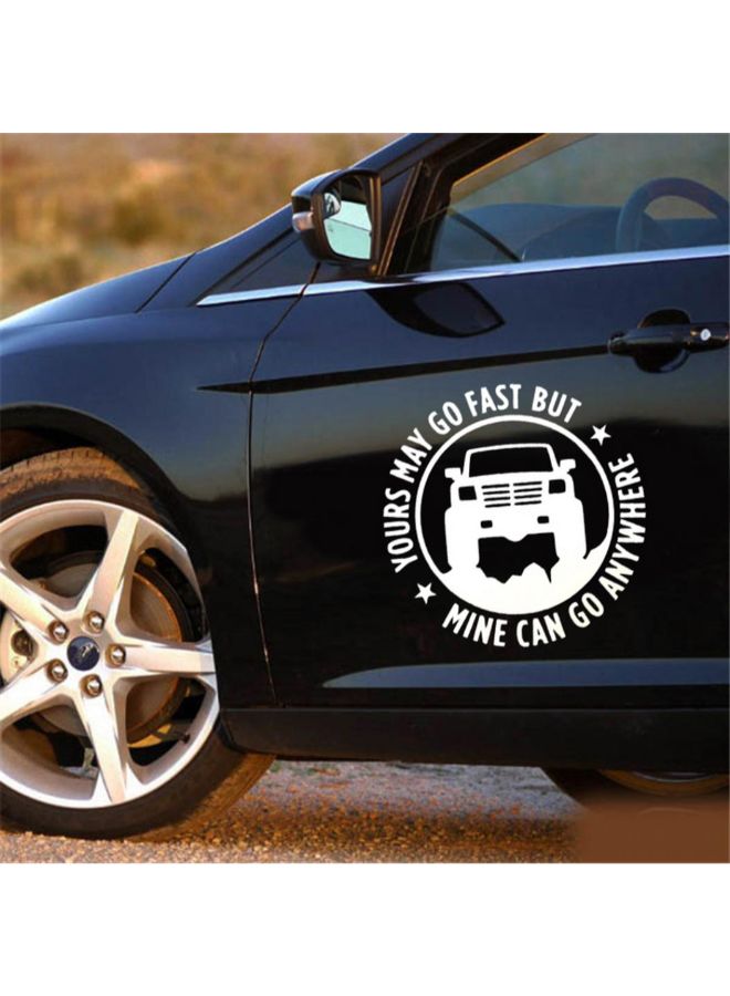 Bluelans Car Window Door Decal Racing Reflective Sticker - Image 5