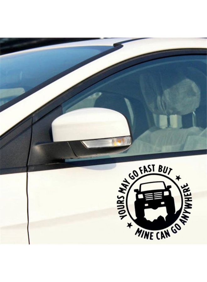 Bluelans Car Window Door Decal Racing Reflective Sticker - Image 4