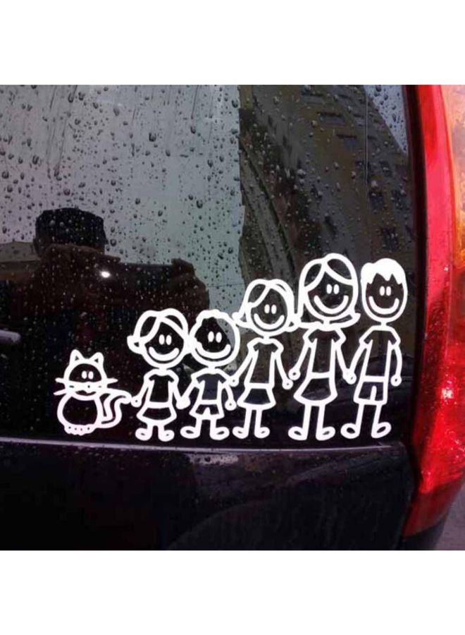 Bluelans Window Door Pet Dog Cat Decal Car Decor Sticker - Image 2
