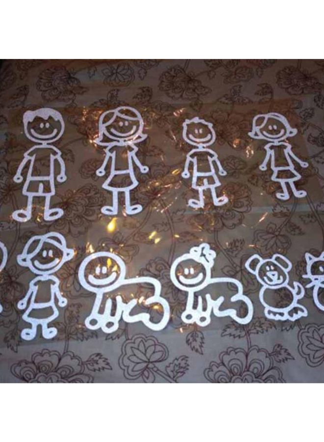 Bluelans Window Door Pet Dog Cat Decal Car Decor Sticker - Image 4