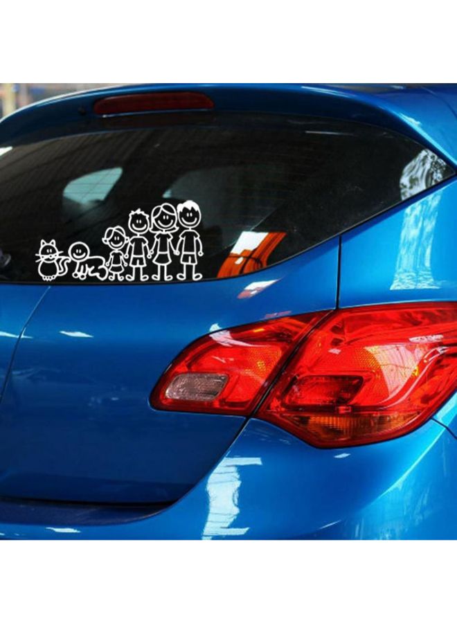 Bluelans Window Door Pet Dog Cat Decal Car Decor Sticker - Image 3