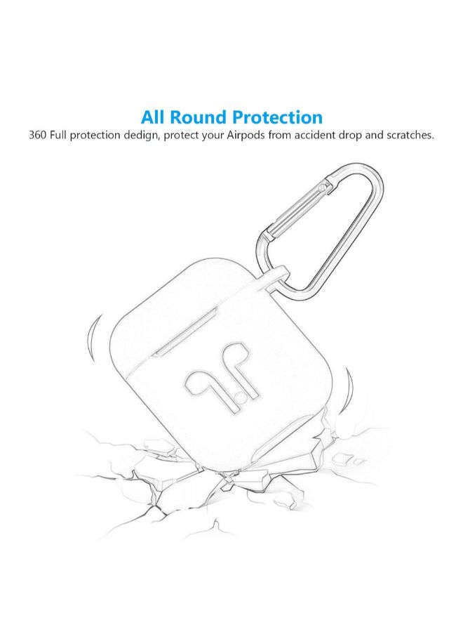 Generic - AirPods Case For Apple Headphone White - Image 1