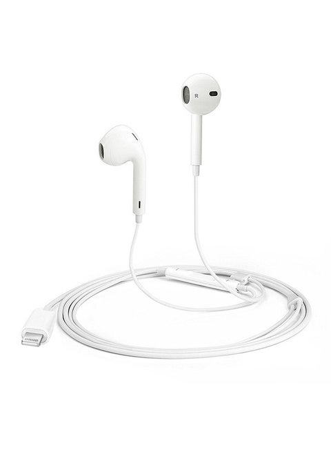 Wired In-Ear Headphone For iPhone 7/7 Plus/8/X White