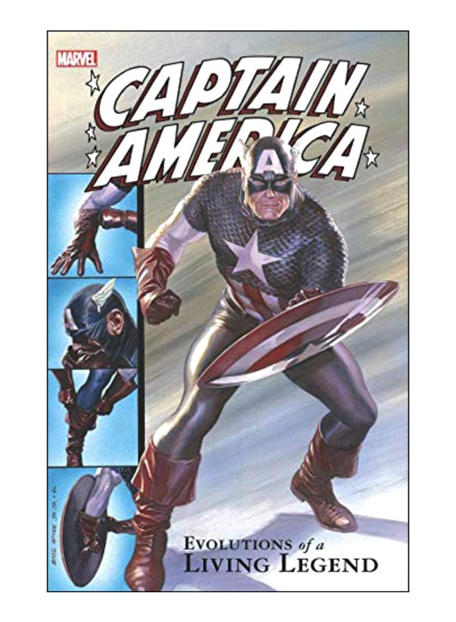 كتاب Captain America غلاف ورقي الإنجليزية - 43620