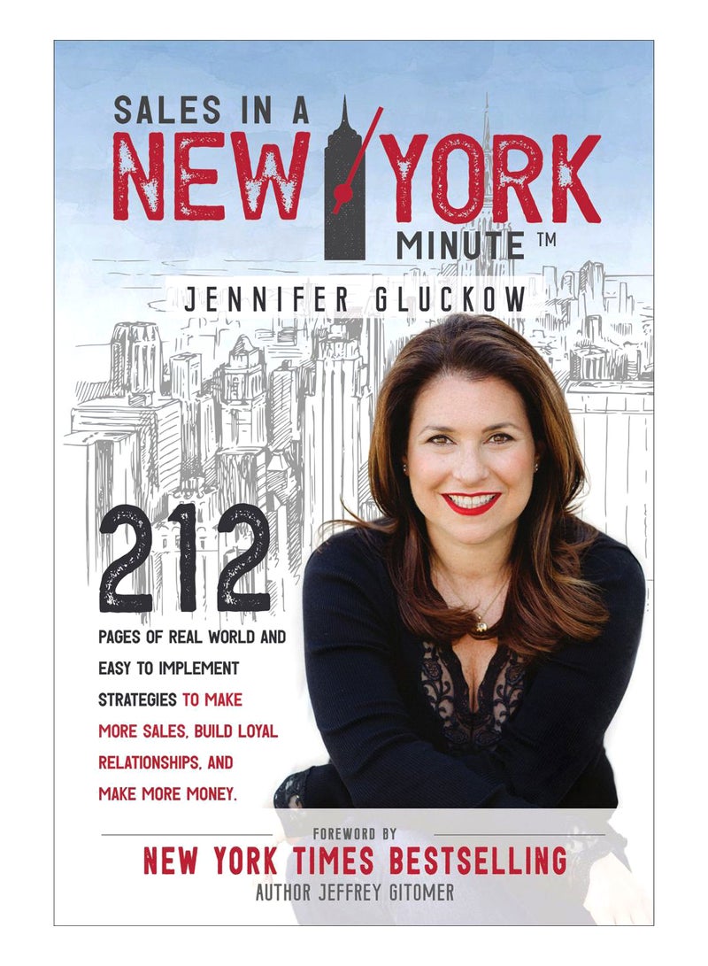 Sales In A New York Minute Hardcover English by Jennifer Gluckow - 43466 