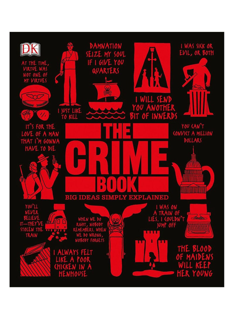 The Crime Book Hardcover English by DK - 2-May-2017