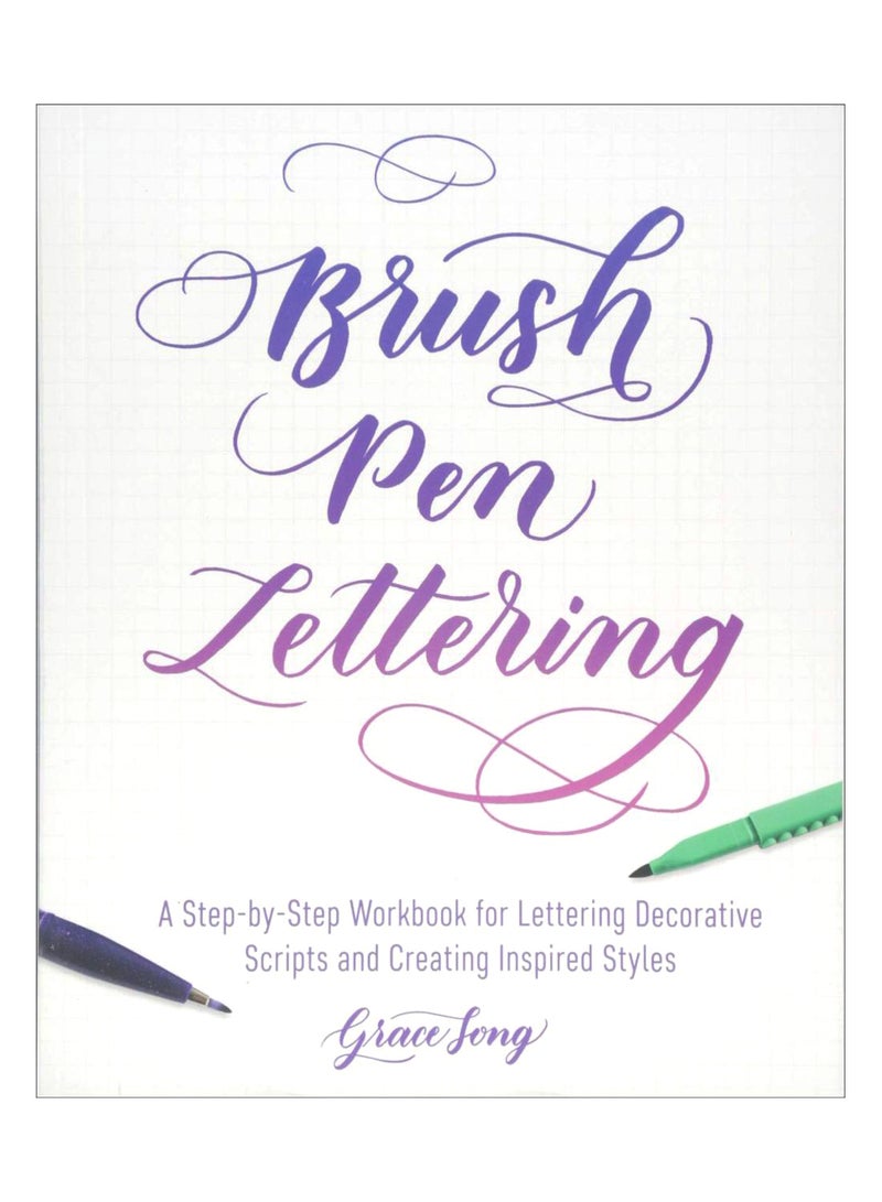 Brush Pen Lettering paperback english - 9-Jul-1905 