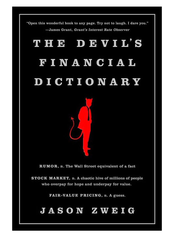 The Devil'S Financial Dictionary paperback english - 27-April-2017 